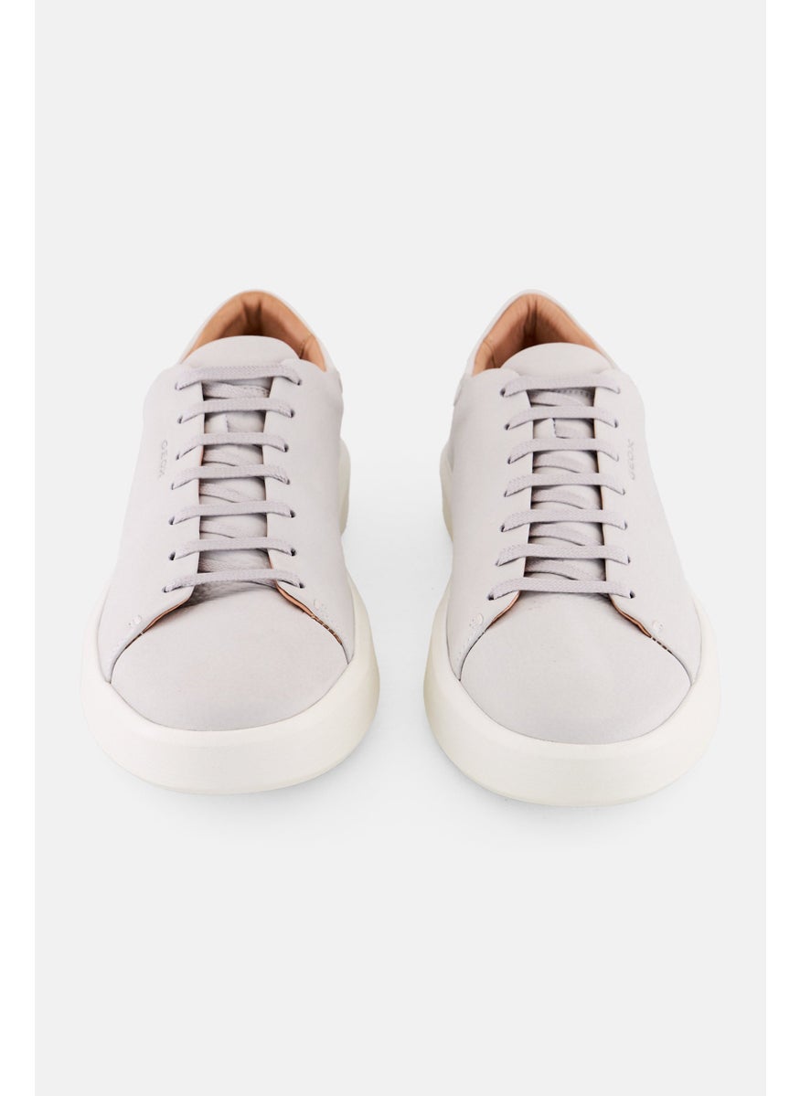 Men U Velletri Lace Up Casual Shoes, Grey