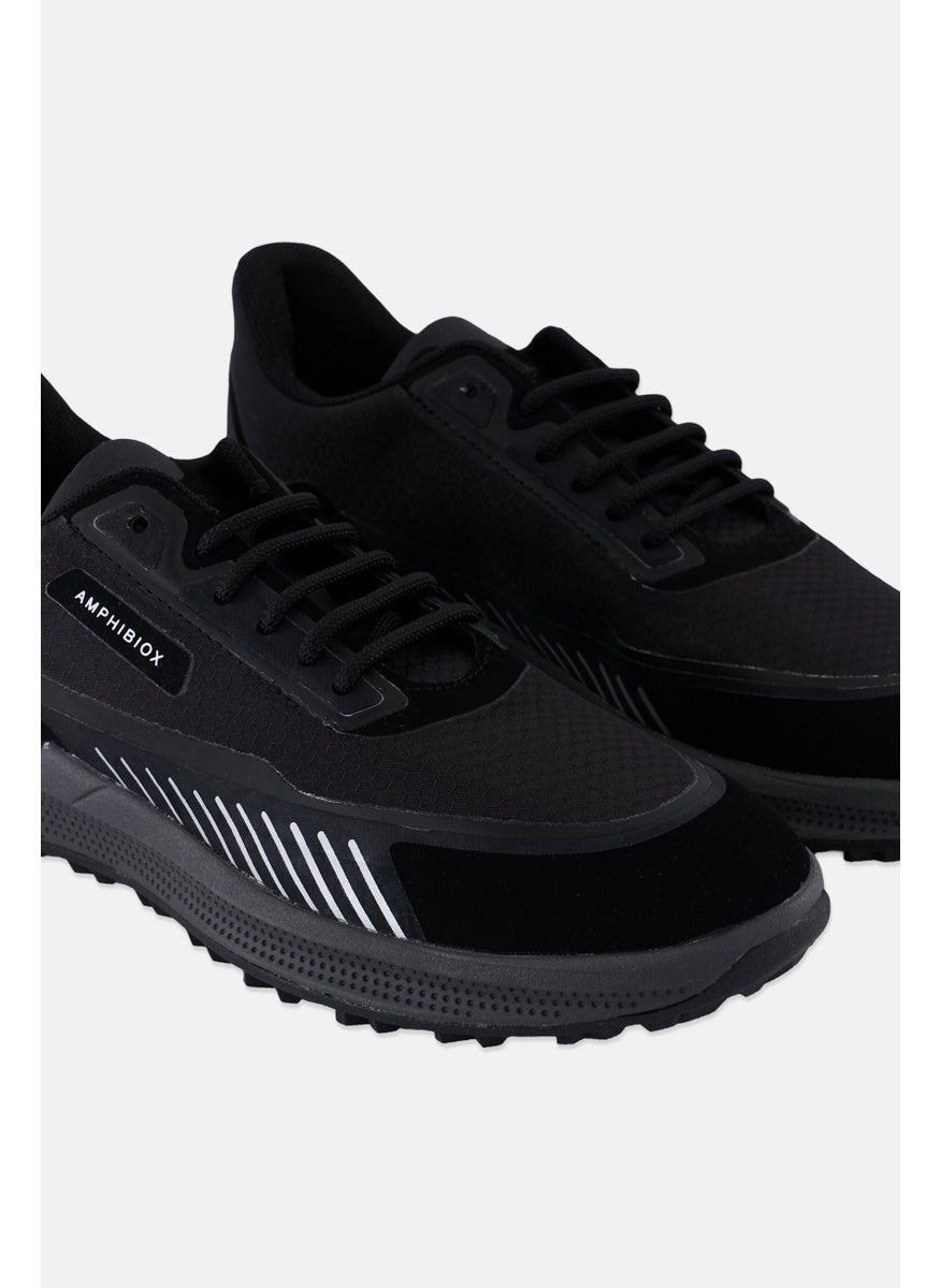 Men U PG1X ABX A Lace Up Casual Shoes, Black