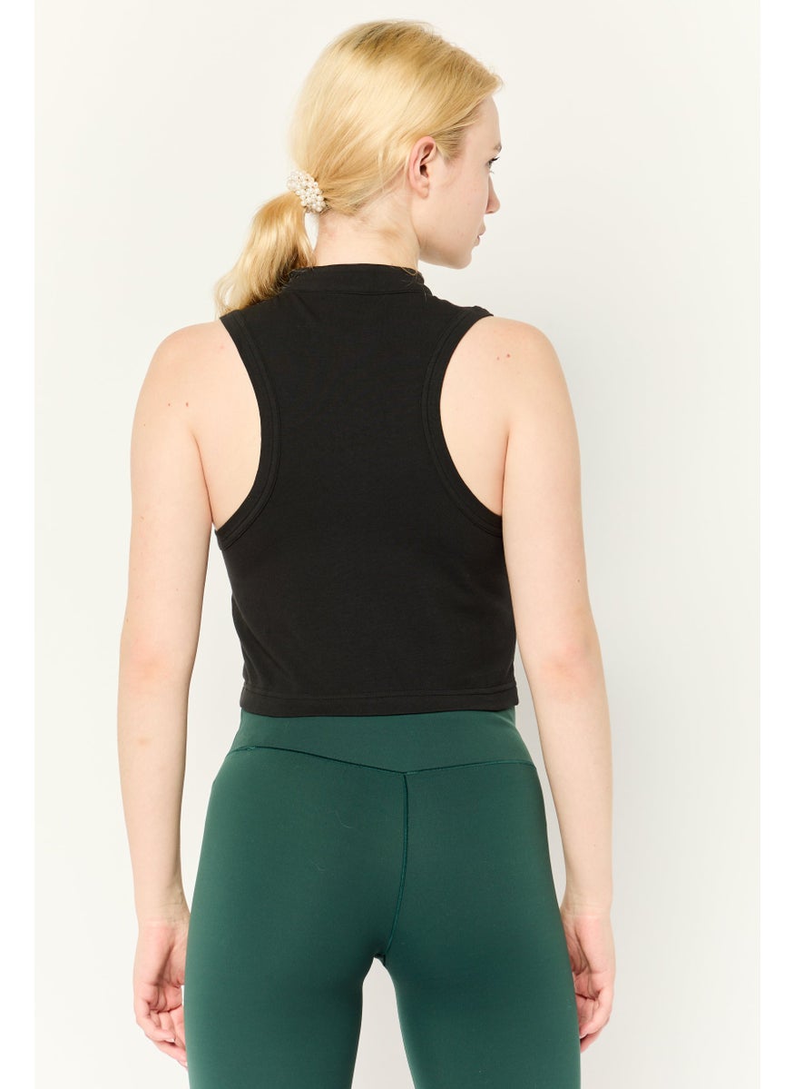 Women Sportswear Fit Training Top, Black