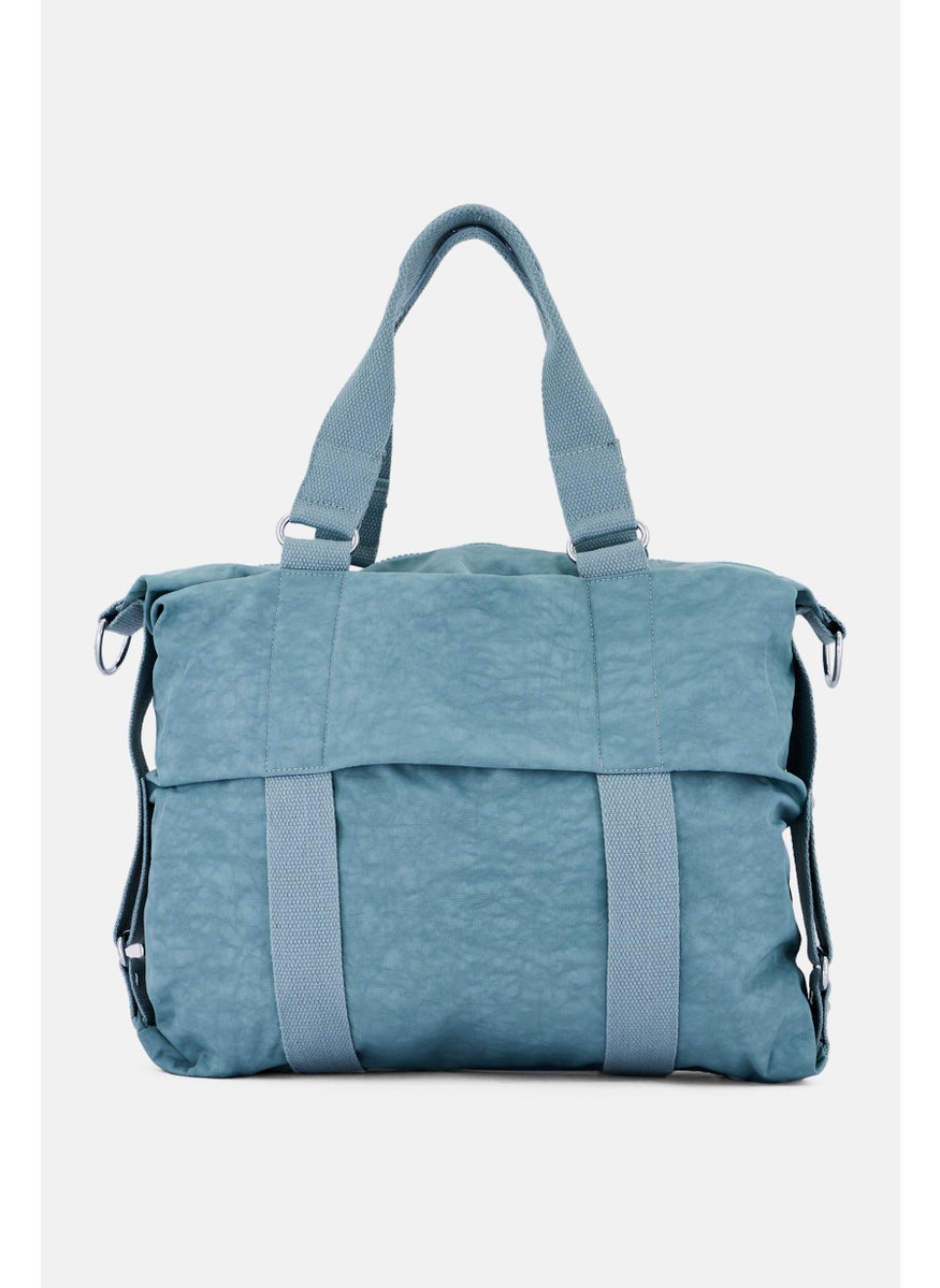 Women Brand Logo Cross Body Bag 41 L x 35 H x 0 W cm, Blue