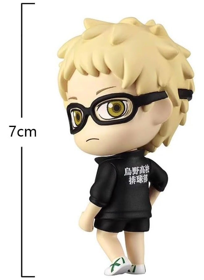 4Pcs Action Figures Set, Anime Figure Anime Action Figurine 2.76 Inch
