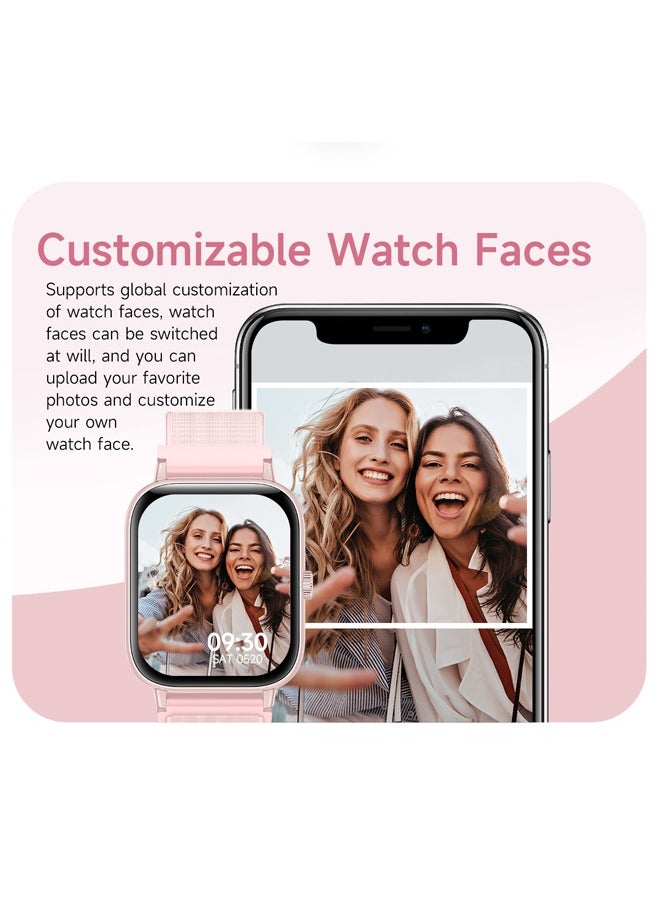 1.83-Inch Bluetooth Smart Bracelet/Smartwatch, Sports Sleep Monitoring, Answering/Making Calls, Silicone Strap, RT i128