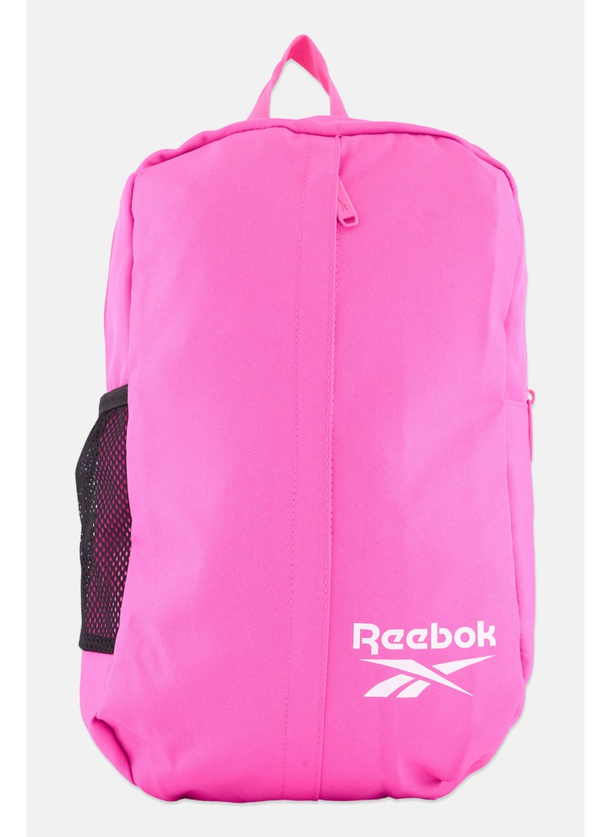 Women Brand Logo Backpack W 7 x H 43 x L 22 cm, Pink