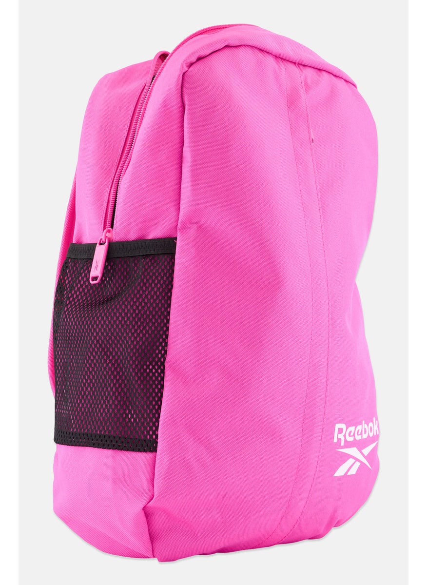 Women Brand Logo Backpack W 7 x H 43 x L 22 cm, Pink
