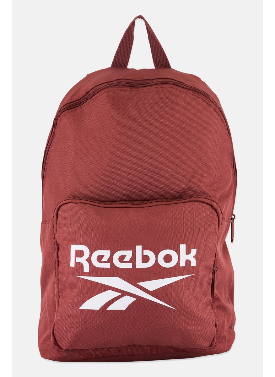 Women Brand Logo Backpack 42 H x 33 L x 11 W cm, Dark Mauve