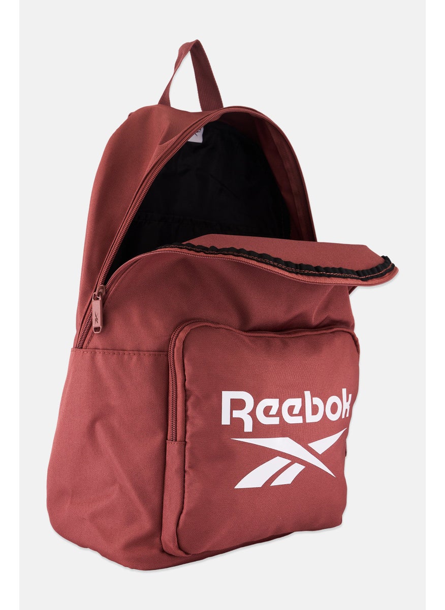 Women Brand Logo Backpack 42 H x 33 L x 11 W cm, Dark Mauve