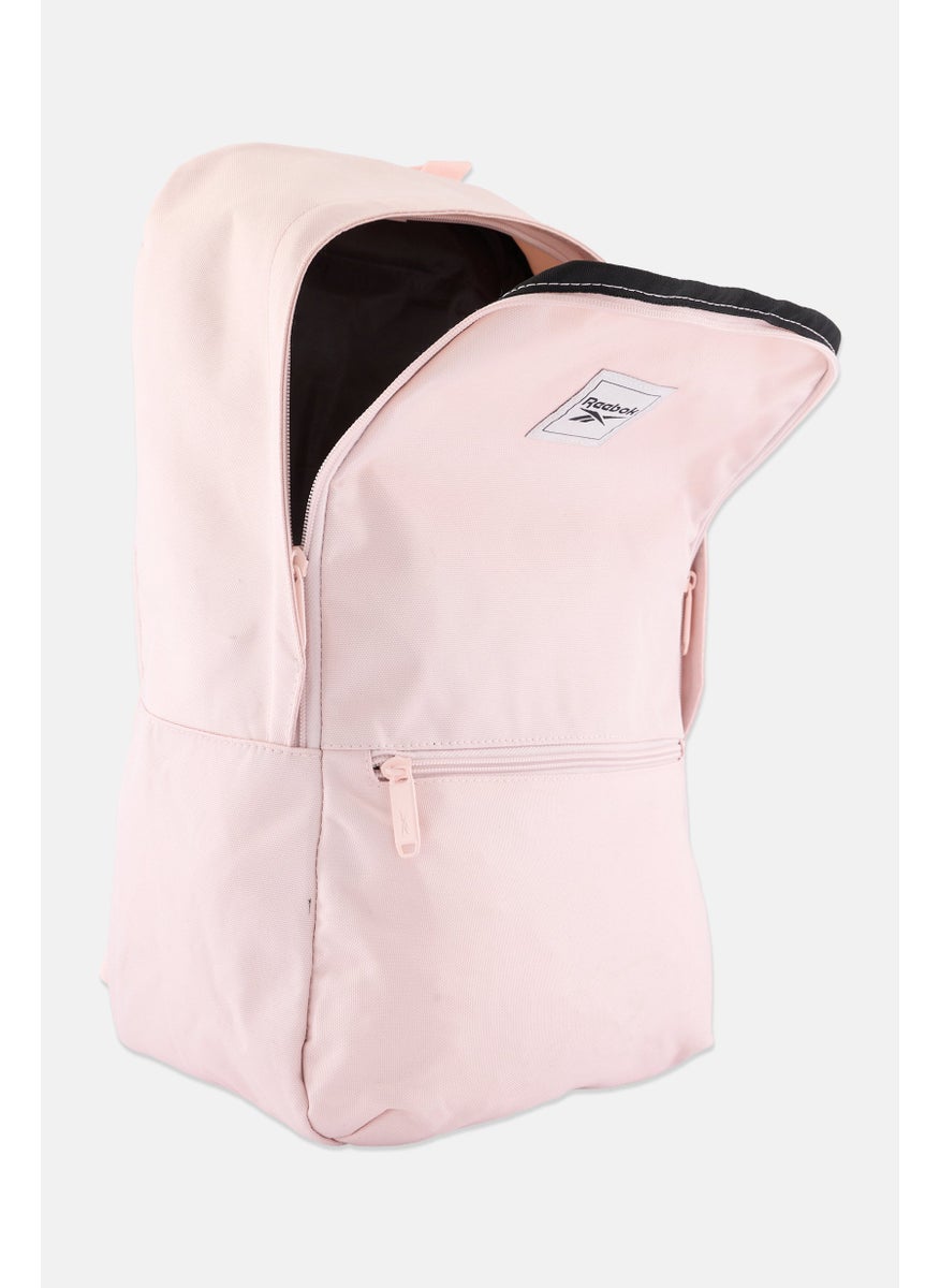 Women Brand Logo Backpack 44  H x 26 L x 13 W cm, Light Pink