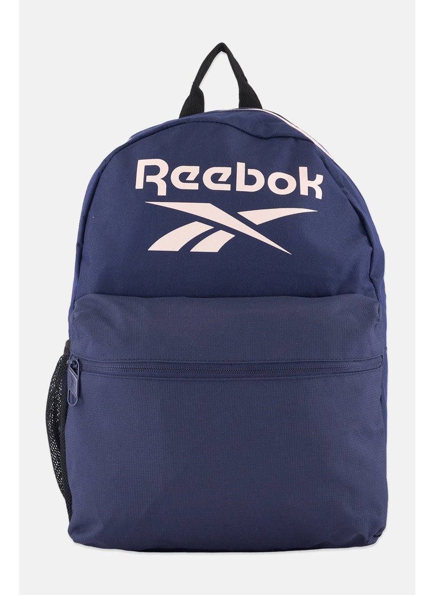 Men Brand Logo Backpack 41 H x 28 L x 12 W cm, Navy