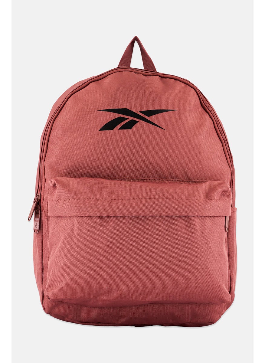 Women Brand Logo Backpack 42 H x 33 L x 11 W cm, Dark Mauve