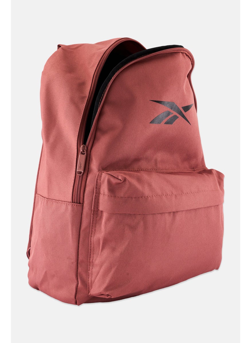 Women Brand Logo Backpack 42 H x 33 L x 11 W cm, Dark Mauve