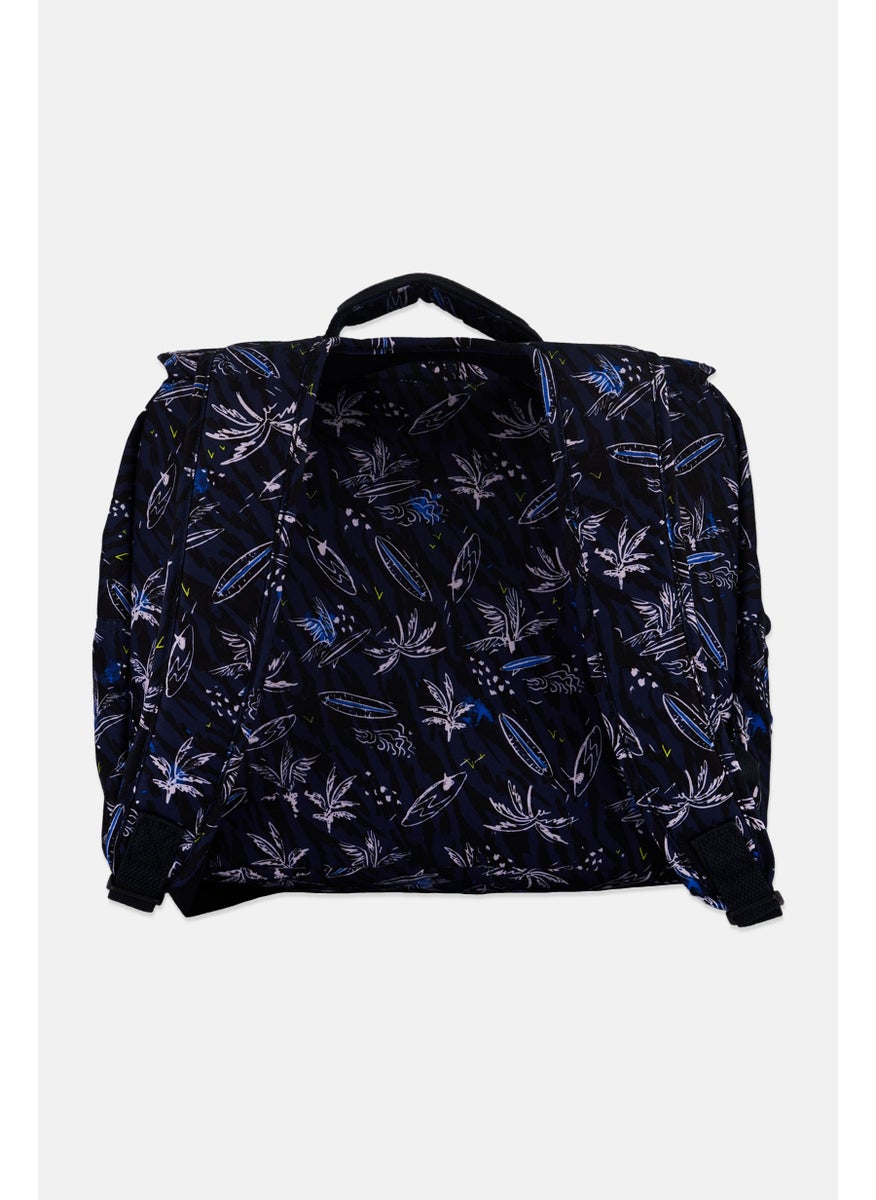 Women Allover Printed Backpack 35 H x 34,5 L x 14 W cm, Multicolor