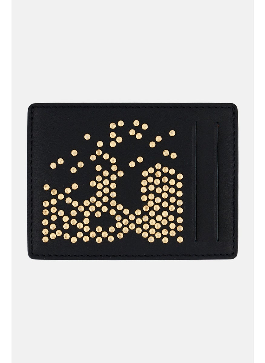 Men Brand Logo Card Holder L 8 x H 10,5 x W 0,5 cm, Black