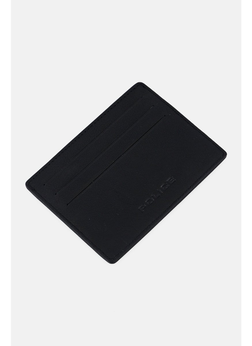 Men Brand Logo Card Holder L 8 x H 10,5 x W 0,5 cm, Black