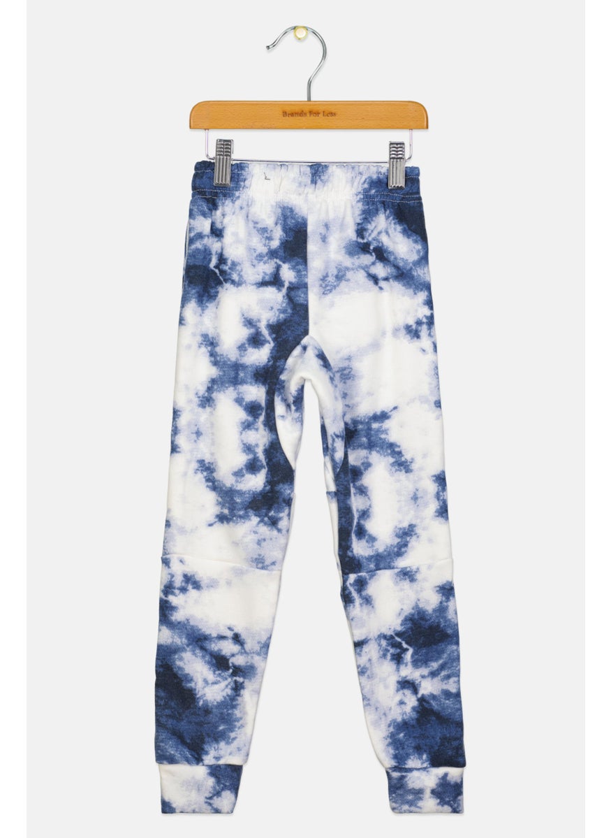 Toddlers Boy Pull On Tie-Dye Jogger Pants, Multicolor