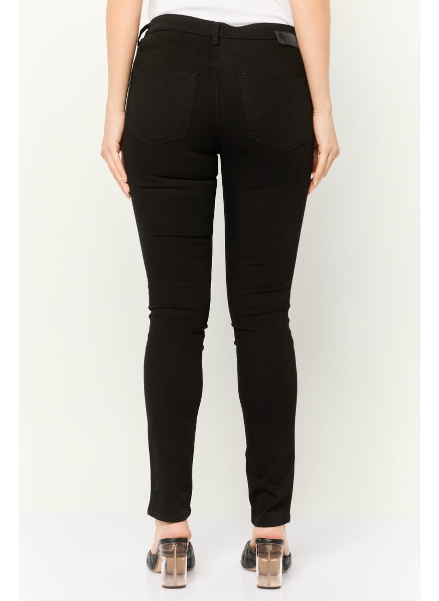 Women Skinzee High Slim Fit Skinny Leg Stretch Jeans, Black