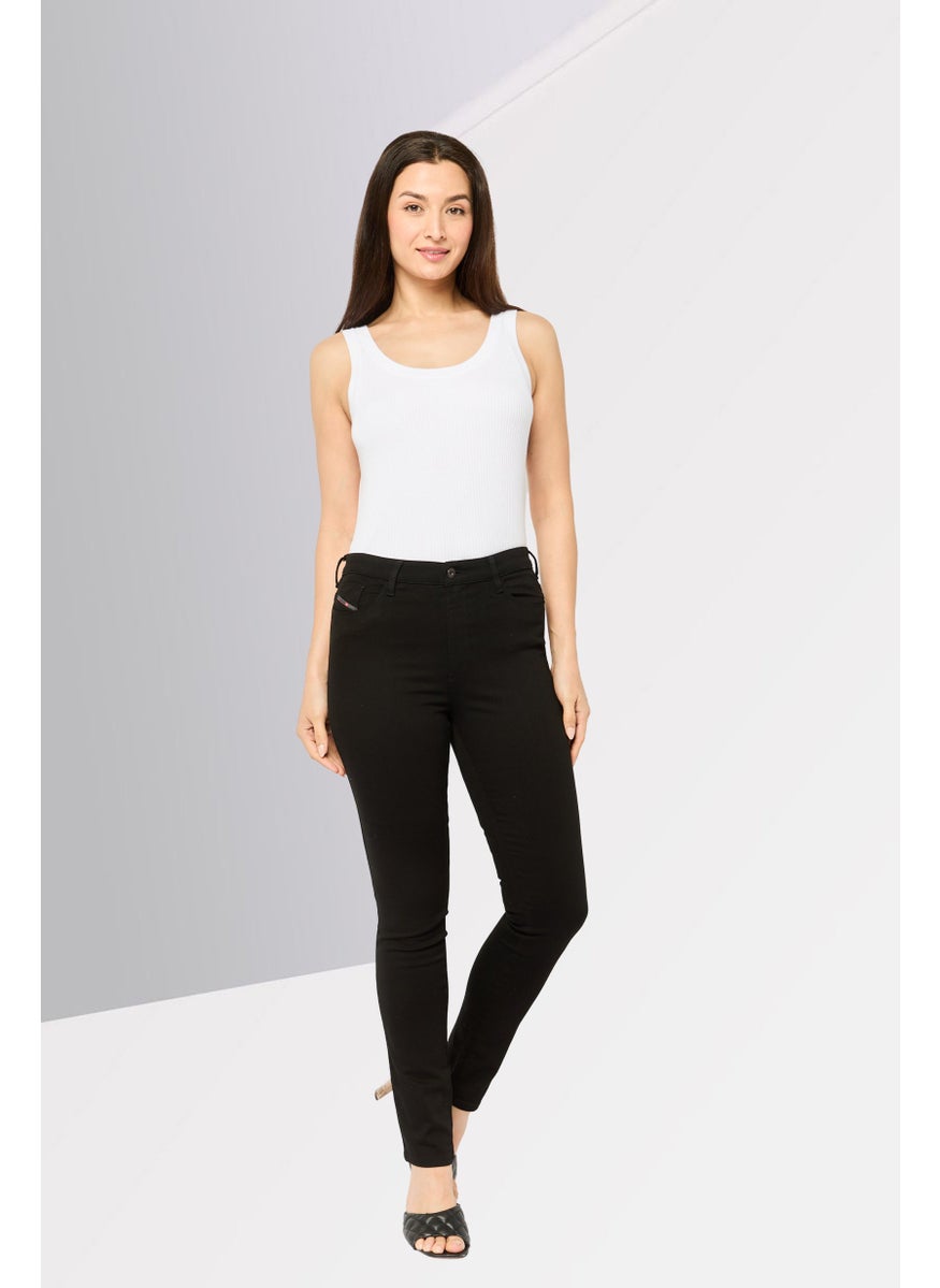 Women Skinzee High Slim Fit Skinny Leg Stretch Jeans, Black