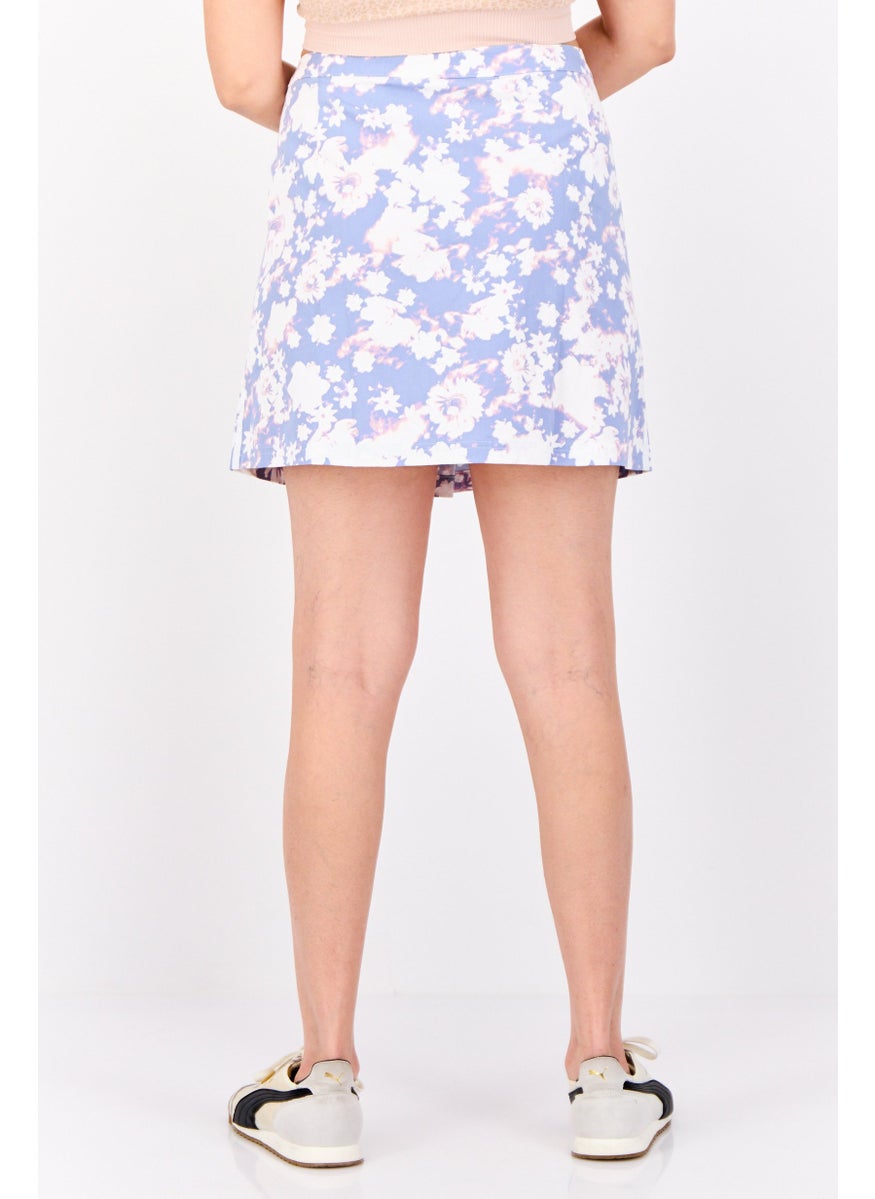 Women Sportswear Fit Outdoor Skirt, Multicolor