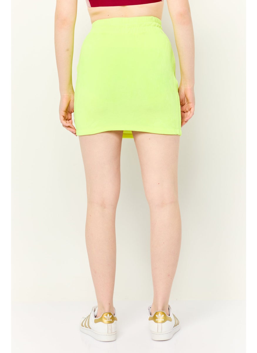 Women Sportswear Fit Outdoor Skirt, Lime Green