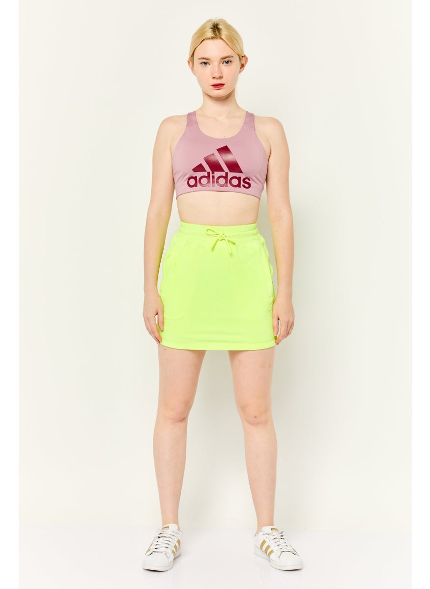 Women Sportswear Fit Outdoor Skirt, Lime Green