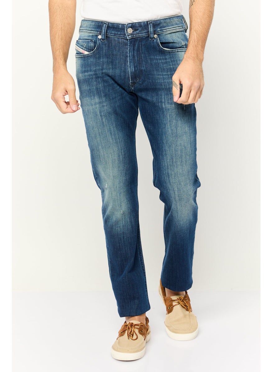 Men 1979 Sleenker Skinny Fit Washed Stretchable Jeans, Blue