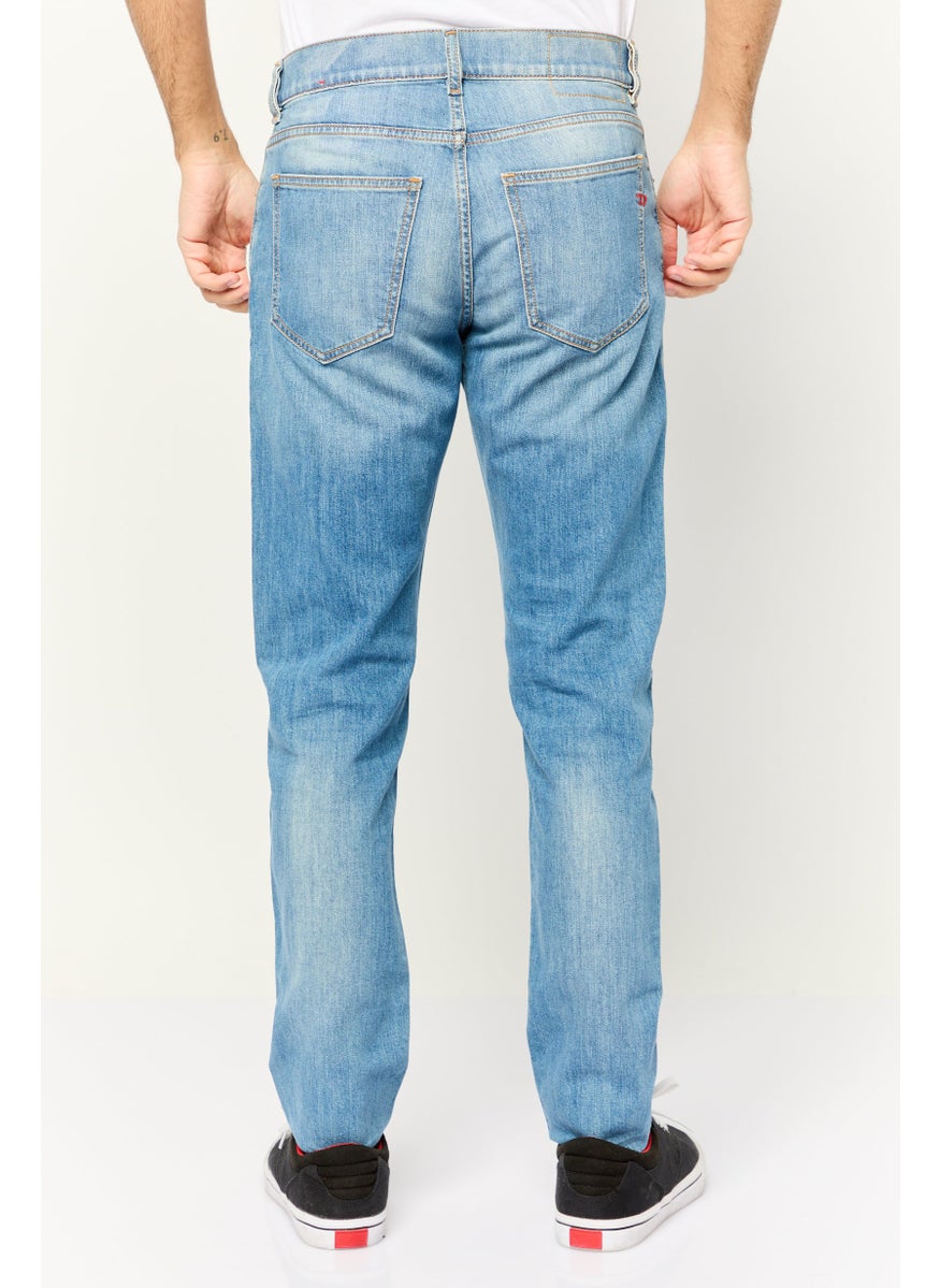 Men 2019 D-Strukt Slim Fit Washed Stretchable Jeans, Blue