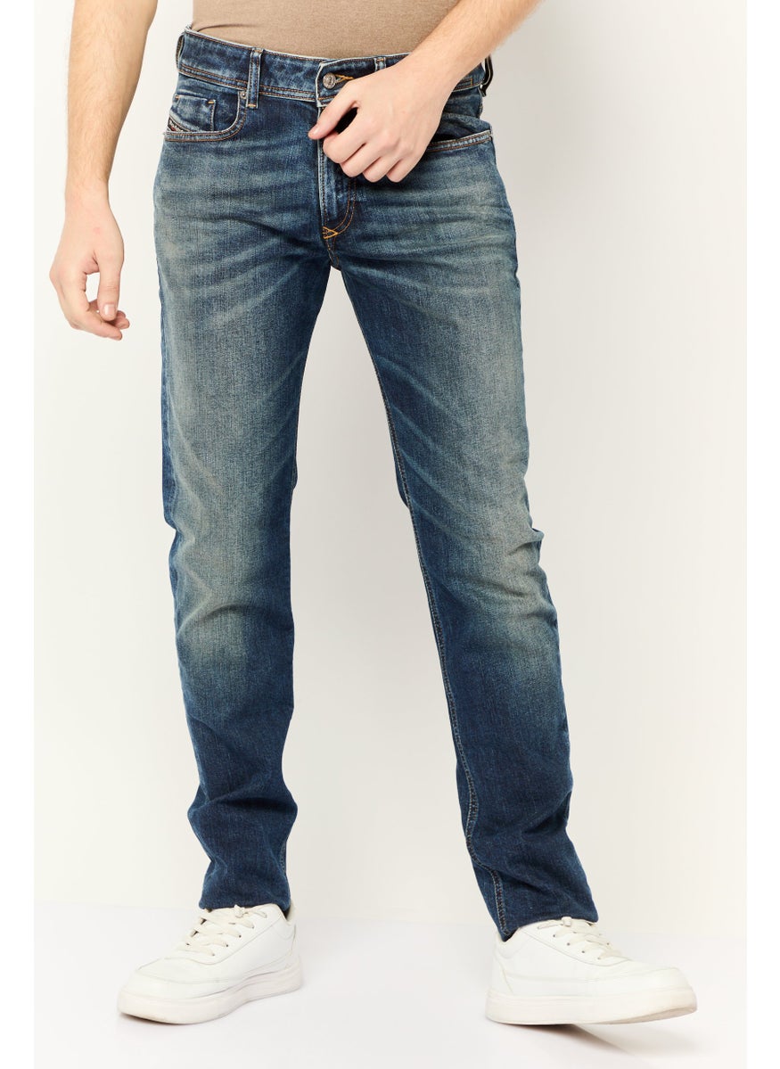 Men 1979 Sleenker Skinny Fit Washed Stretchable Jeans, Blue