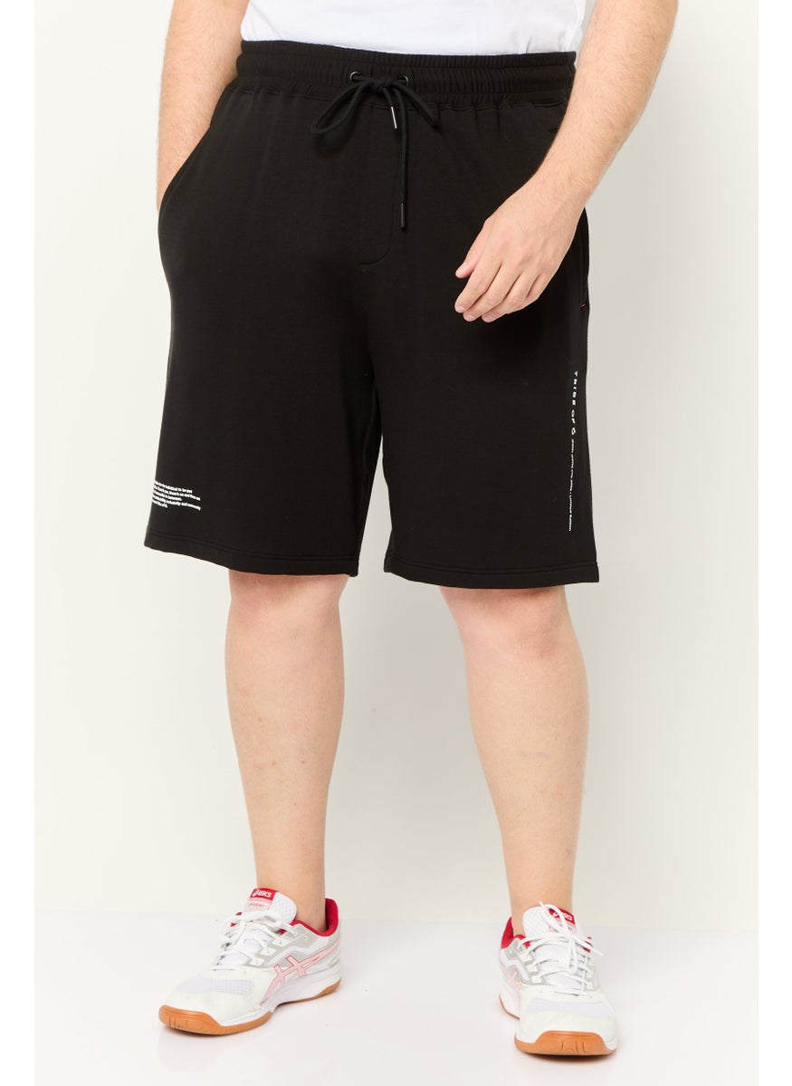 Men Sportswear Fit Football Short, Black