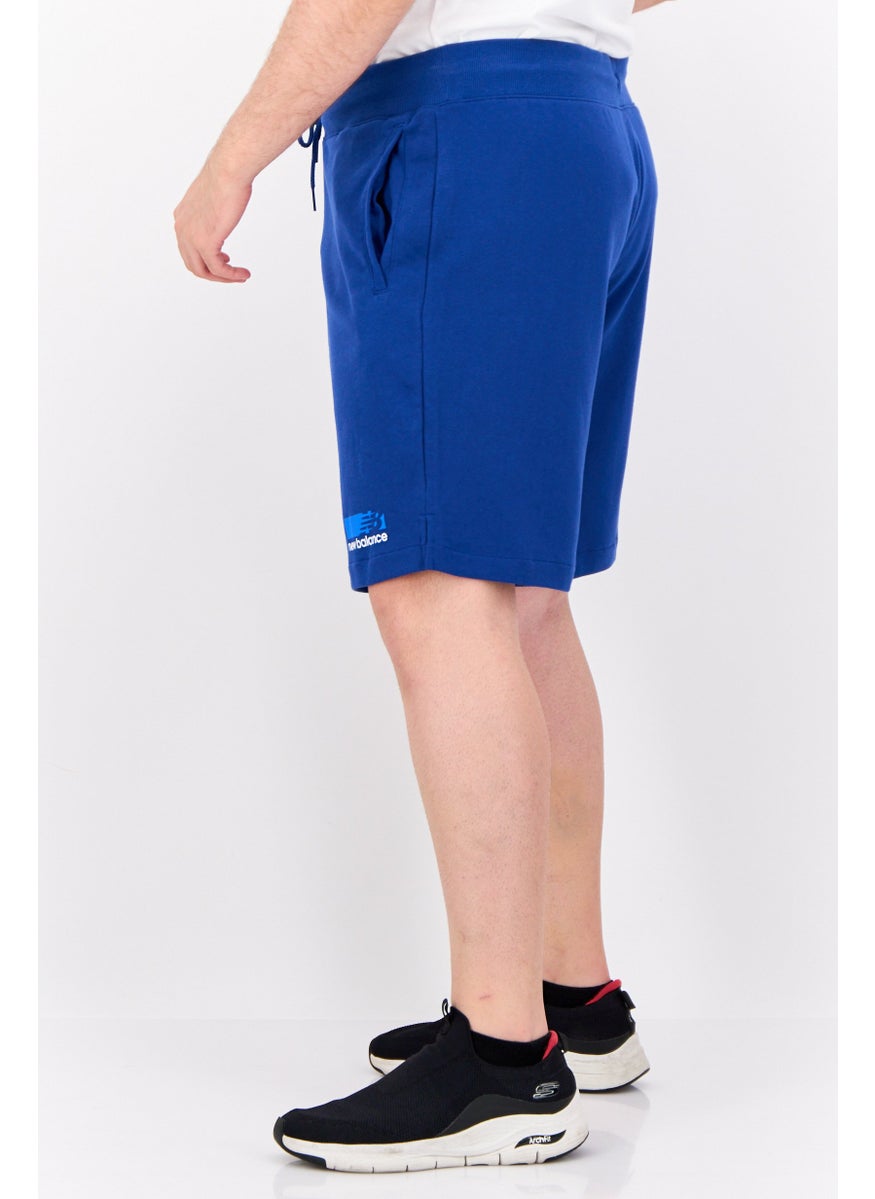 Men Athletic Fit Training Short, Blue