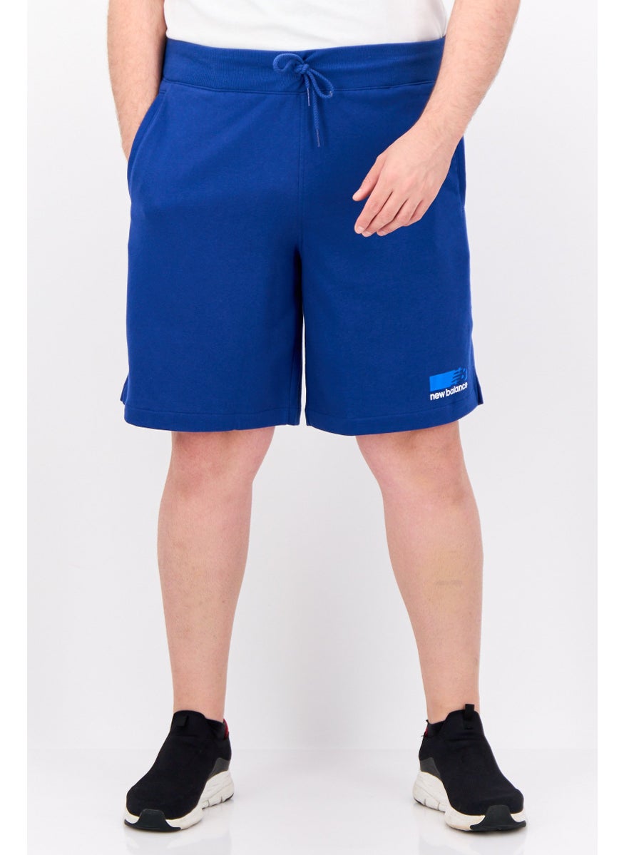 Men Athletic Fit Training Short, Blue