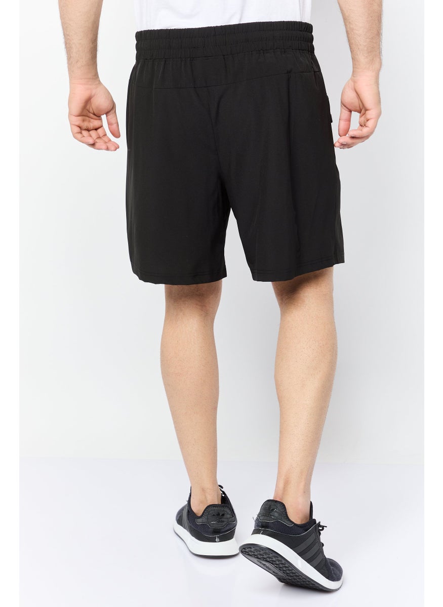 Men Sportswear Fit Training Shorts, Black