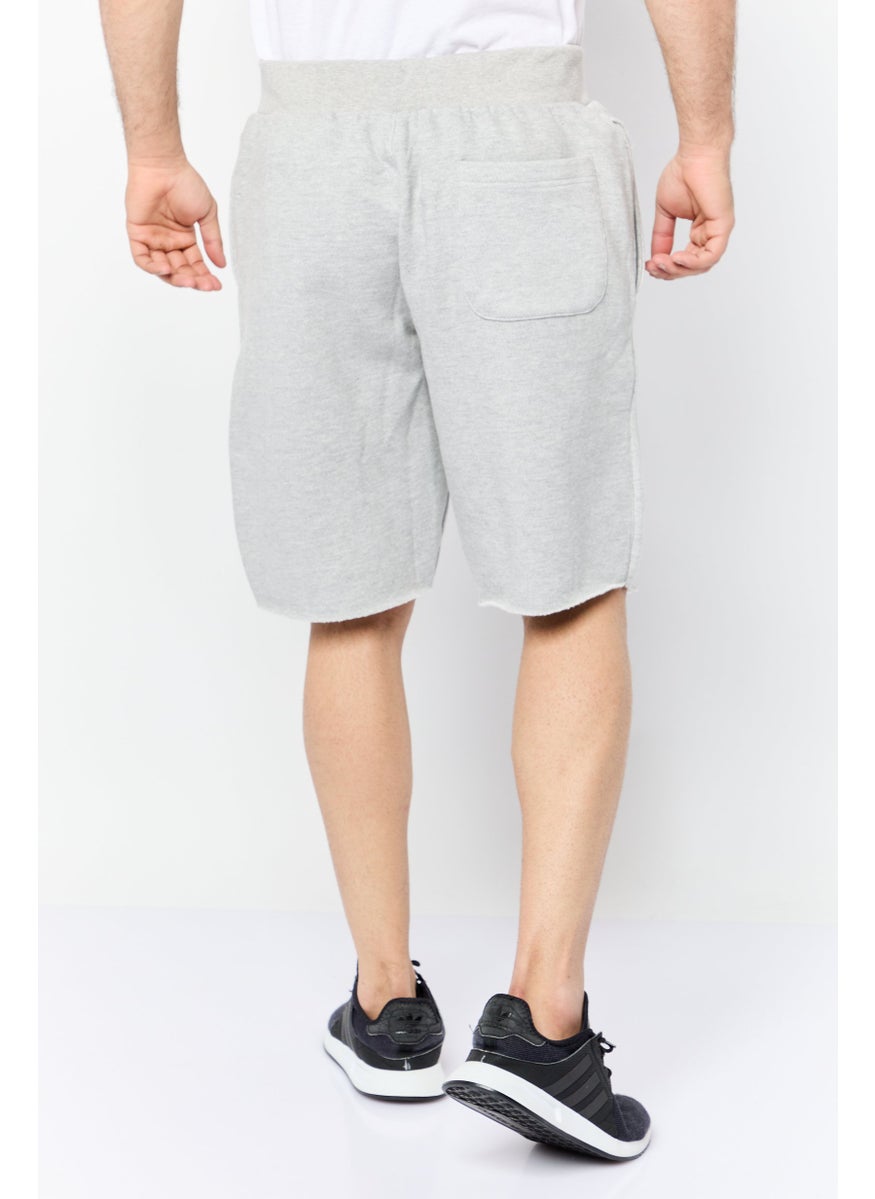 Men Sportswear Fit Outdoor Shorts, Grey
