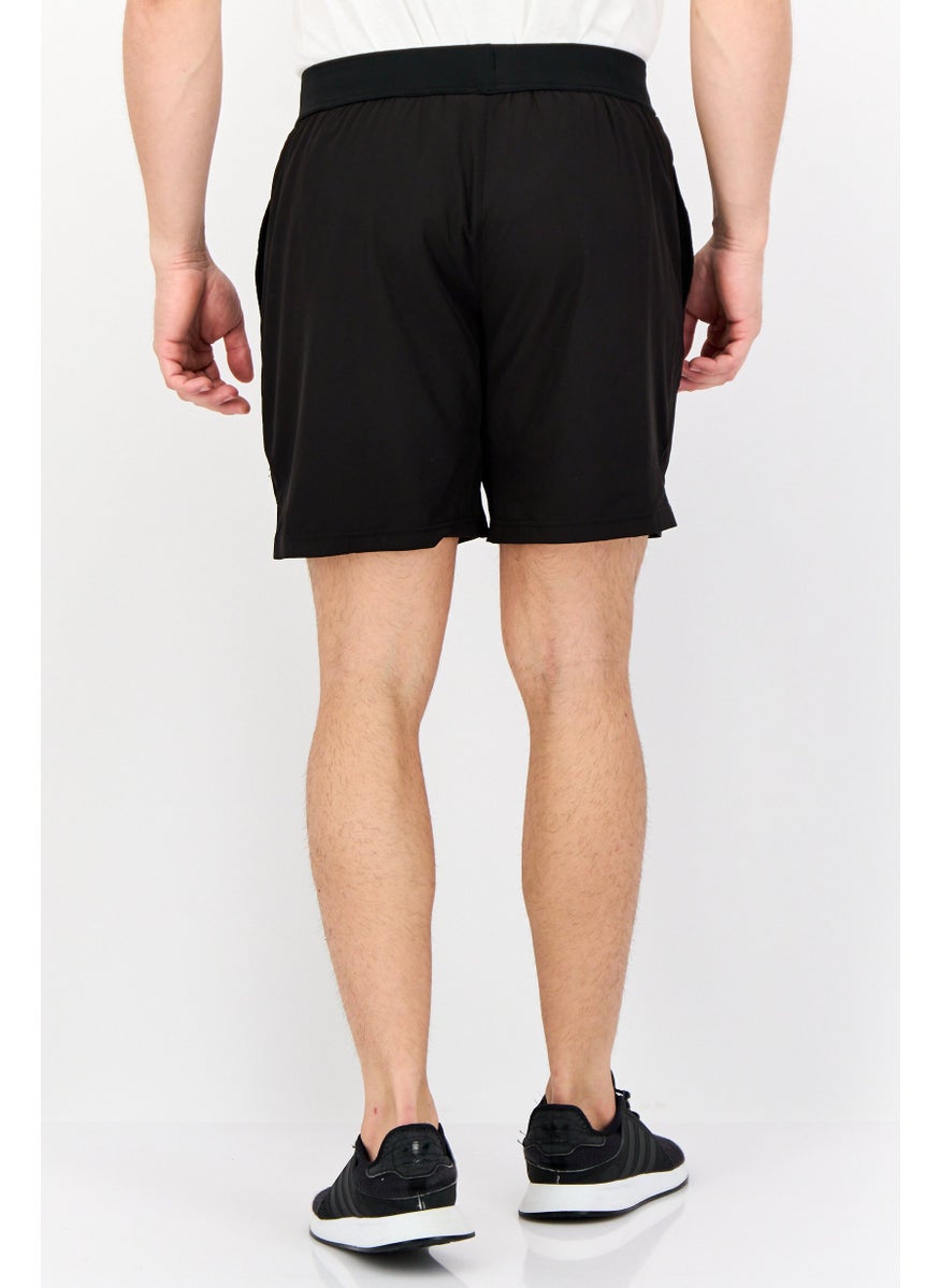 Men 7 Inseam Sportswear Fit Training Shorts, Black