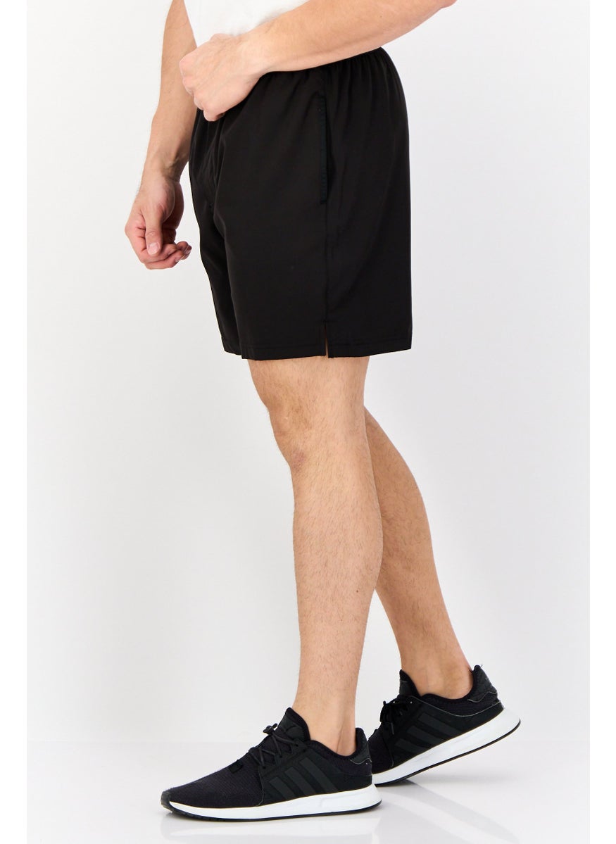 Men 7 Inseam Sportswear Fit Training Shorts, Black