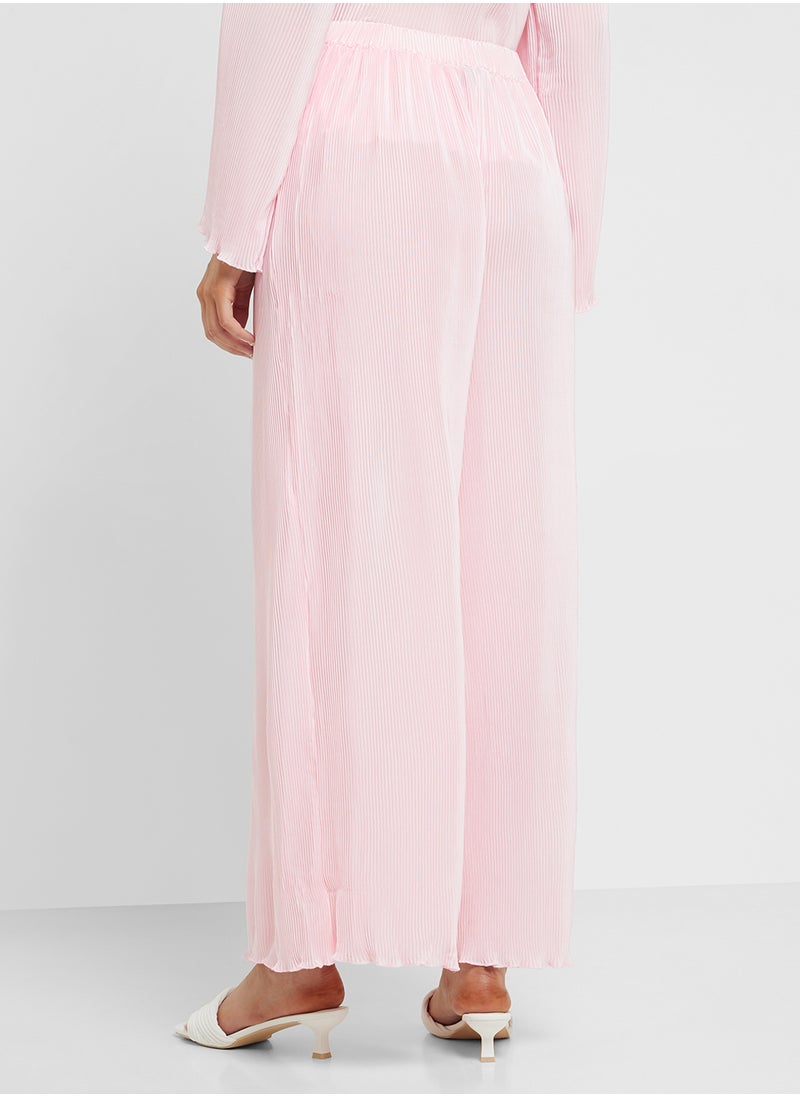 SOFT PLEATED PANTS
