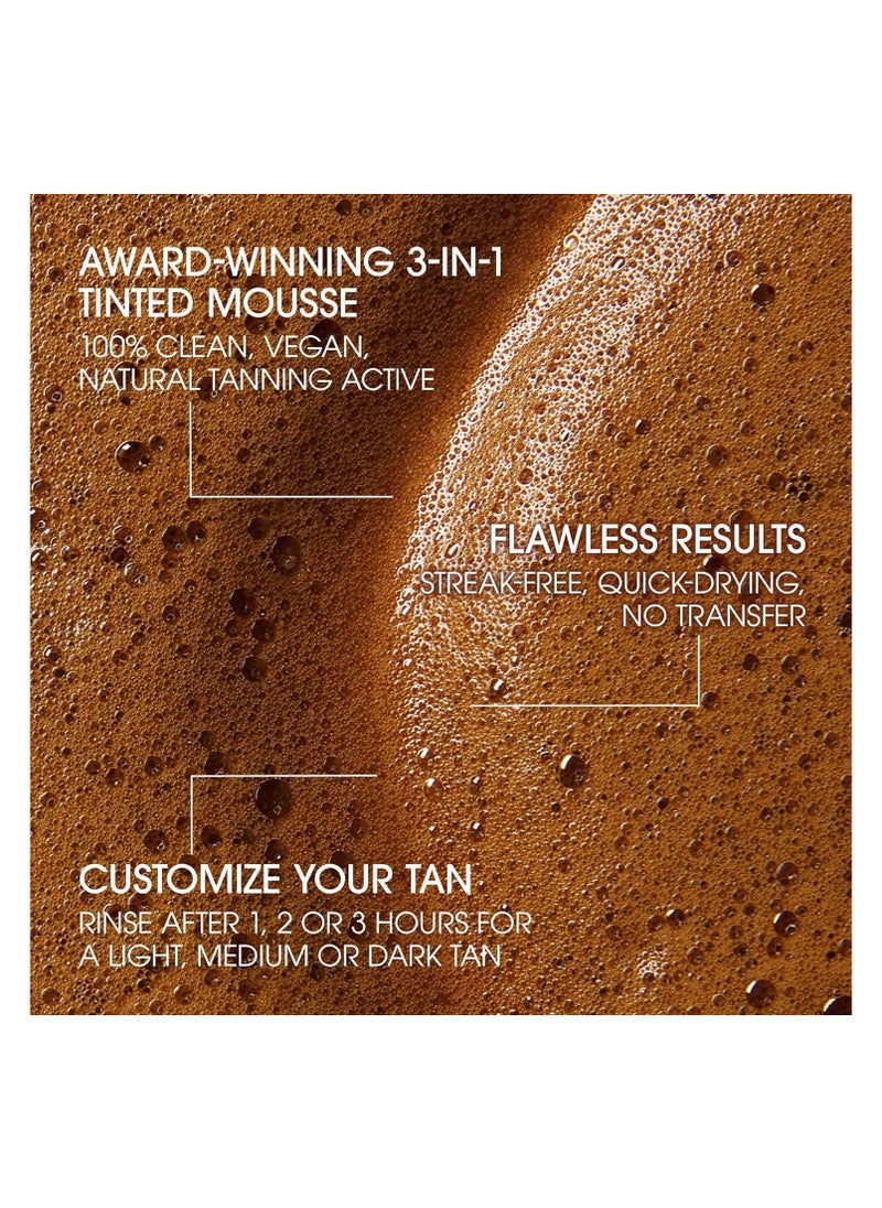 St.Tropez Self Tan Express Starter Kit, Express Mousse 50ml, Applicator Mitt, Develops in 1-3 Hours, Streak-Free Finish, Vegan, Natural & Cruelty Free