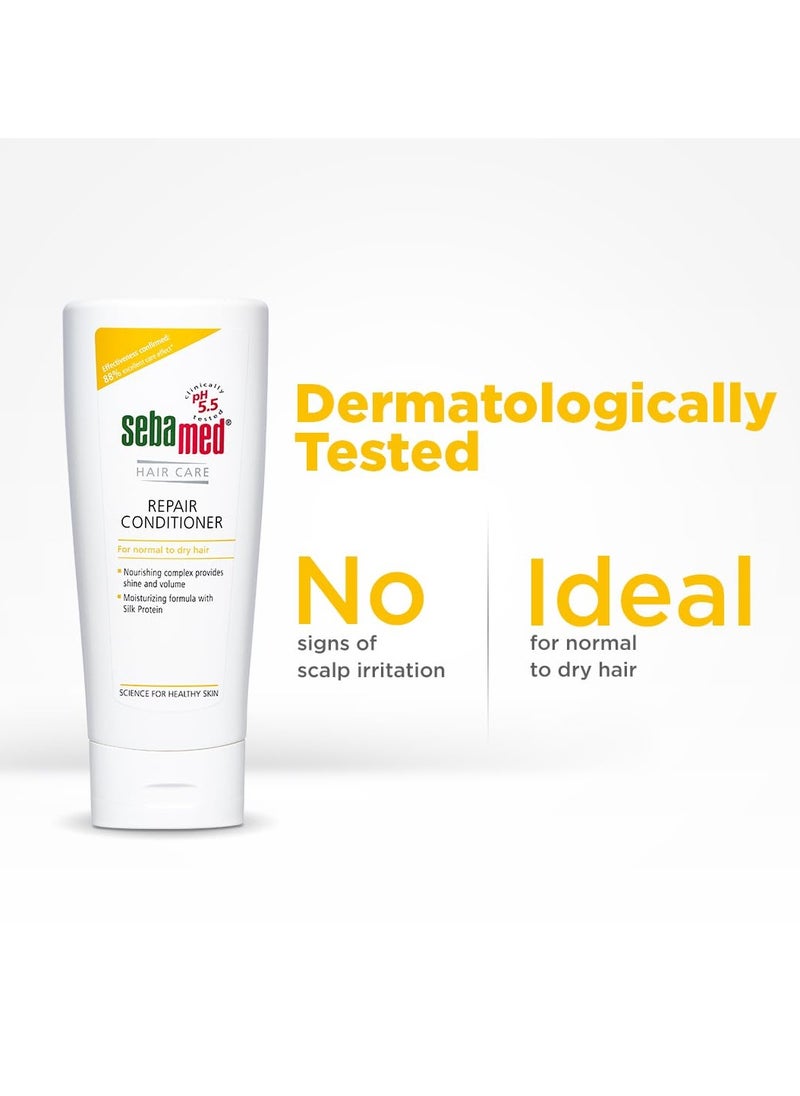 Hair Repair Conditioner | Ph5.5 I 88% 'Excellent Care' Results | Repairs Dry, Damaged Hair & Scalp | Moisturizing Formula Adds Shine & Volume Unscented, 200 Millilitre