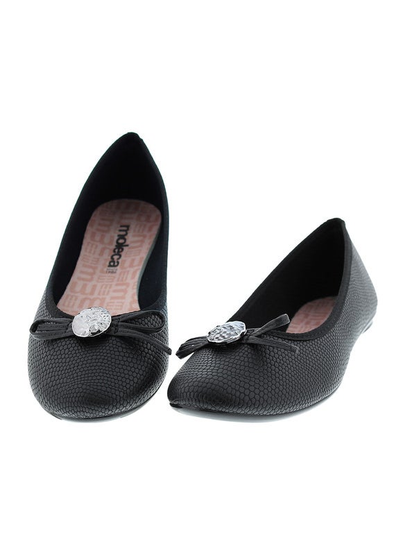 Moleca Ladies Ballerinas Black | Made In Brazil