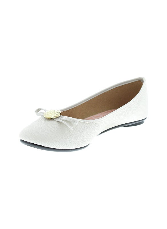 Moleca Ladies Ballerinas Off White | Made In Brazil