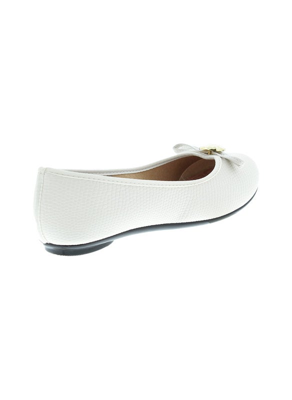 Moleca Ladies Ballerinas Off White | Made In Brazil