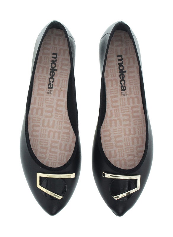 Moleca Ladies Ballerinas Black | Made In Brazil