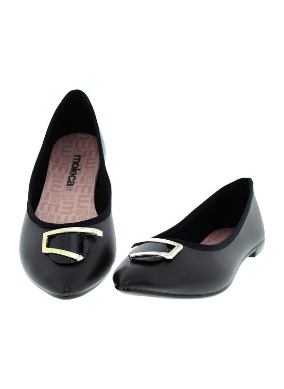 Moleca Ladies Ballerinas Black | Made In Brazil