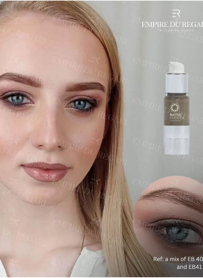 Brow Pigment Airless Color EB41 Whisky - Permanent Makeup PMU Professional Tattoo Ink - Vegan