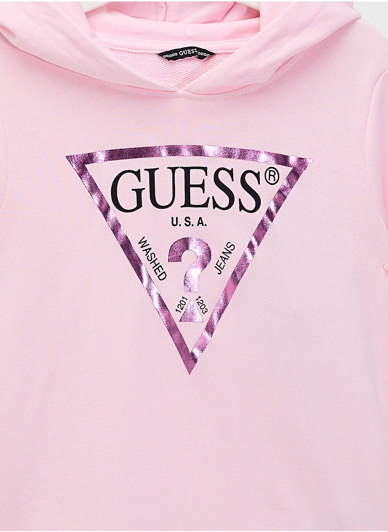 Kids Logo Fleece Hoodie