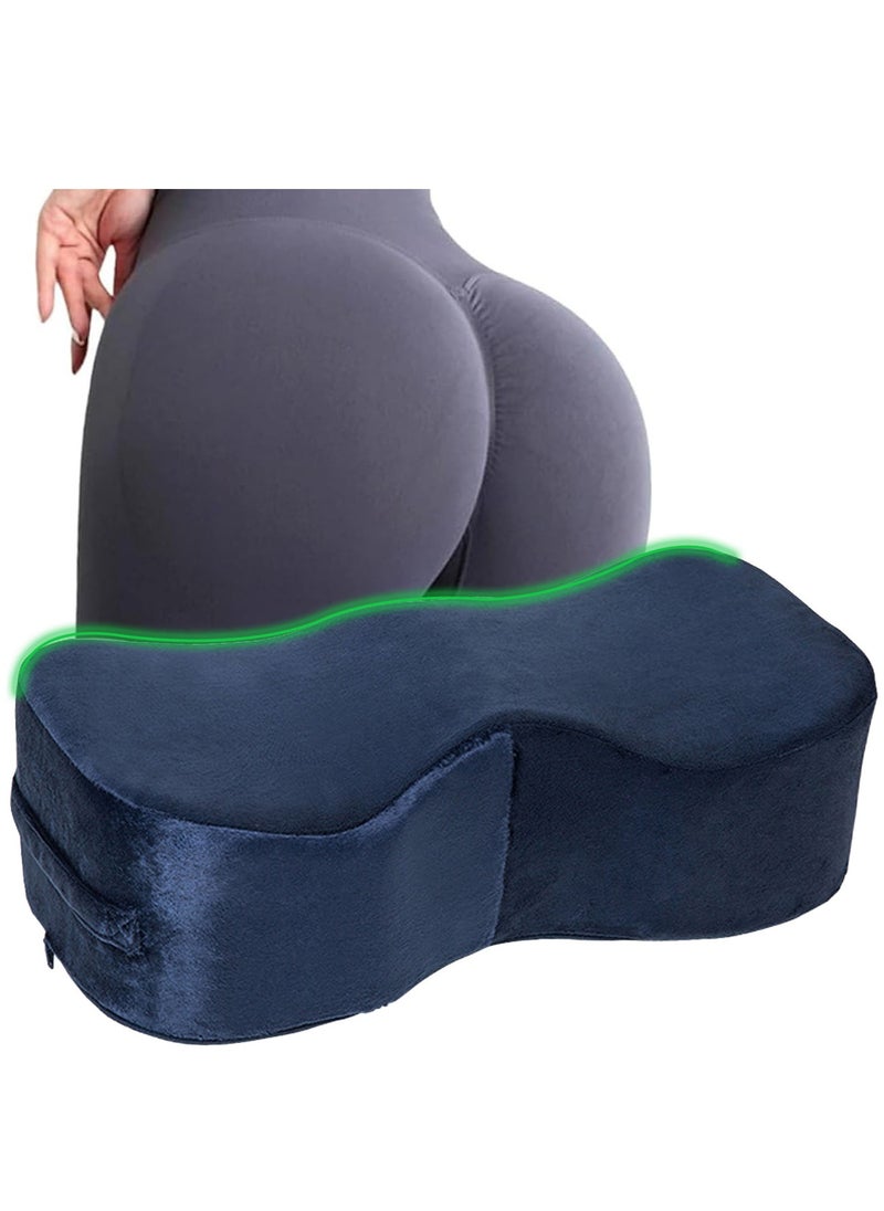 Portable BBL Pillow, Seat Pillows, Brazilian Seat Lift Pillows Post Surgery Recovery, Buttocks Support Cushions, Seat Cushion Pillow, Hip Raise Pillow, Leg Support for Car Office Computer Chair