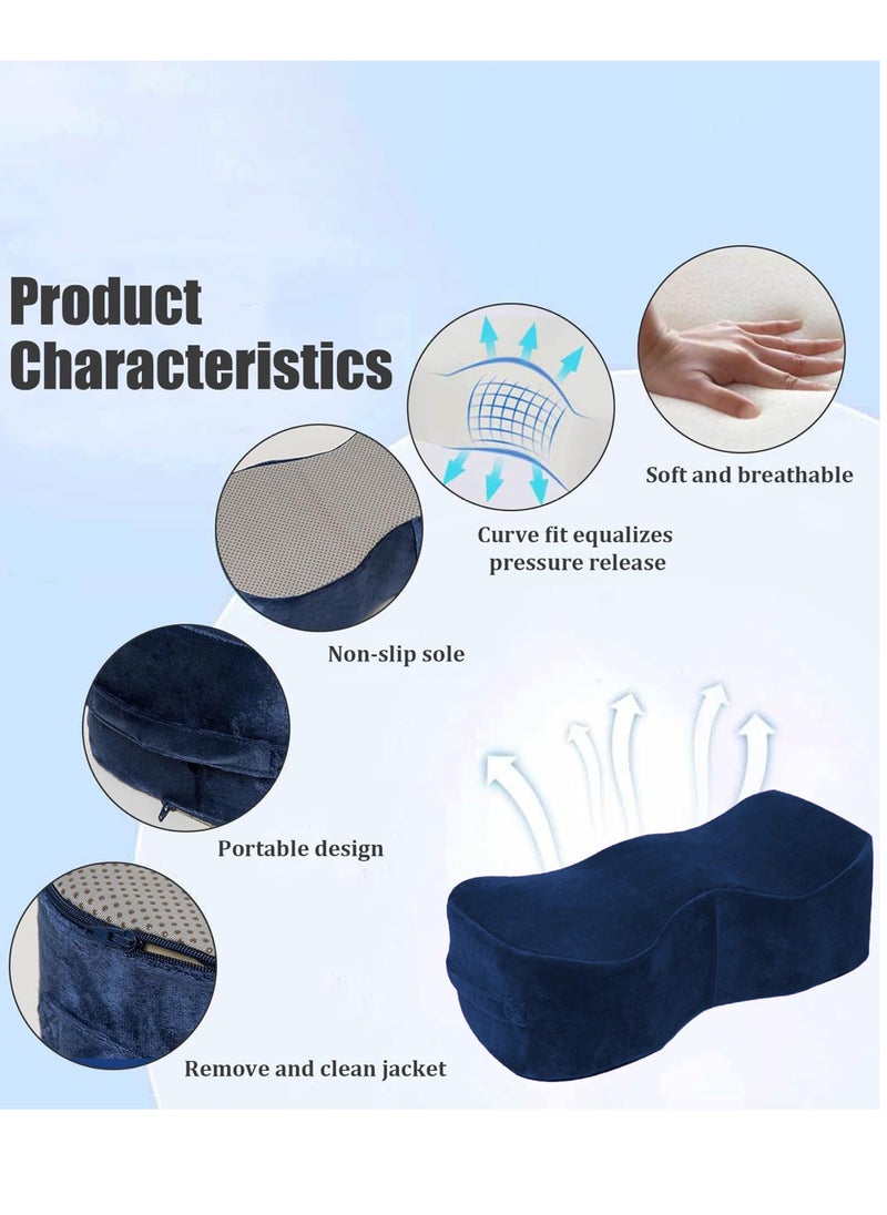 Portable BBL Pillow, Seat Pillows, Brazilian Seat Lift Pillows Post Surgery Recovery, Buttocks Support Cushions, Seat Cushion Pillow, Hip Raise Pillow, Leg Support for Car Office Computer Chair