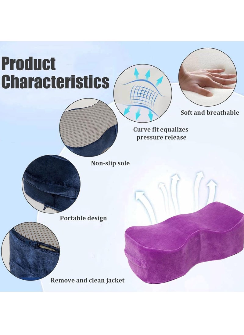 Portable BBL Pillow, Seat Pillows, Brazilian Seat Lift Pillows Post Surgery Recovery, Buttocks Support Cushions, Seat Cushion Pillow, Hip Raise Pillow, Leg Support for Car Office Computer Chair