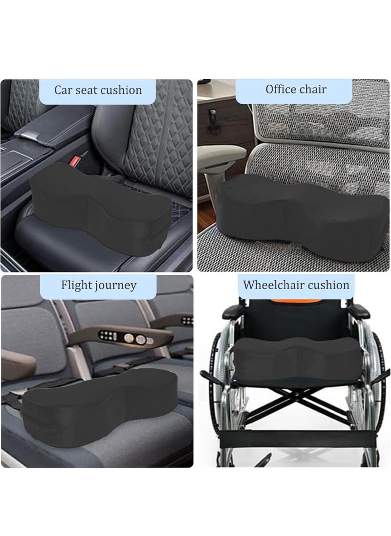 Portable BBL Pillow, Seat Pillows, Brazilian Seat Lift Pillows Post Surgery Recovery, Buttocks Support Cushions, Seat Cushion Pillow, Hip Raise Pillow, Leg Support for Car Office Computer Chair