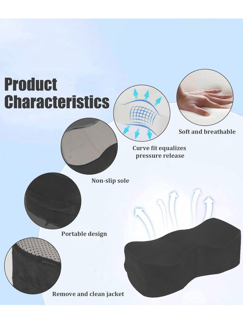 Portable BBL Pillow, Seat Pillows, Brazilian Seat Lift Pillows Post Surgery Recovery, Buttocks Support Cushions, Seat Cushion Pillow, Hip Raise Pillow, Leg Support for Car Office Computer Chair