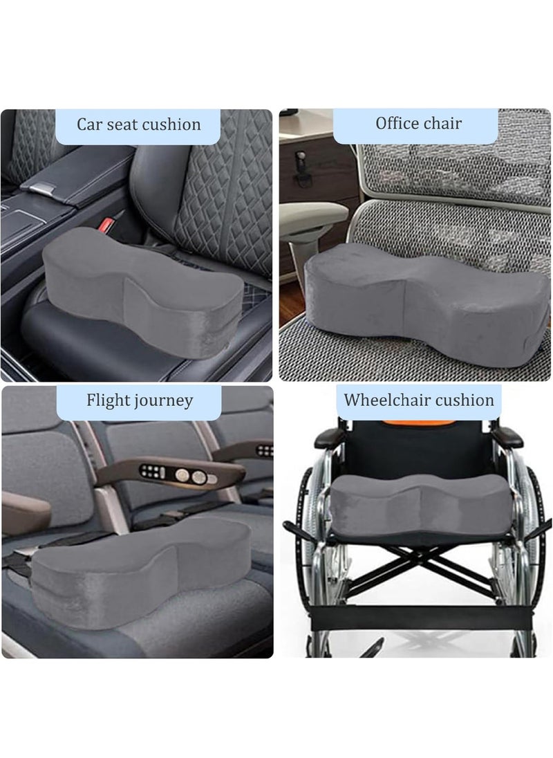 Portable BBL Pillow, Seat Pillows, Brazilian Seat Lift Pillows Post Surgery Recovery, Buttocks Support Cushions, Seat Cushion Pillow, Hip Raise Pillow, Leg Support for Car Office Computer Chair