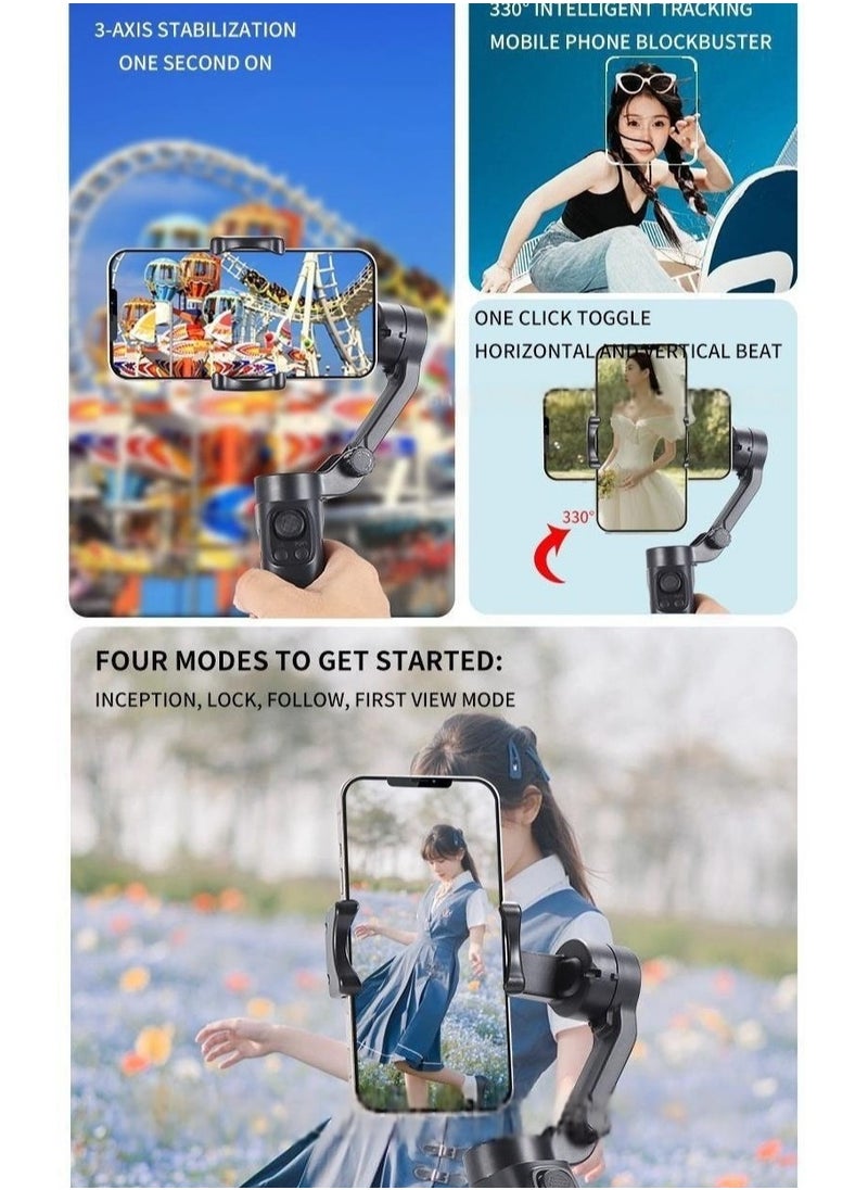 3-AXIS Phone Gimbal Stabilizer Smart Tracking